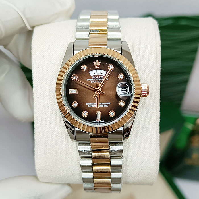Women - Rolex Day-Date Oyster Perpetual Luxury Watch