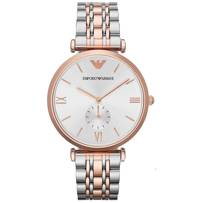 Emporio Armani Women Three-Hand Stainless Steel Watch 